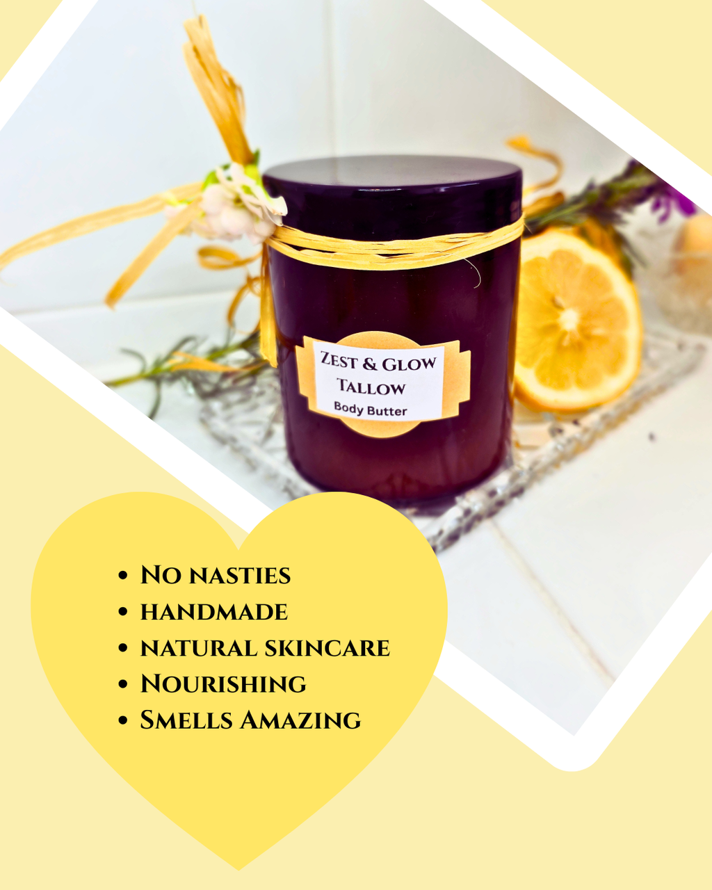 Citrus Tallow Body Butter