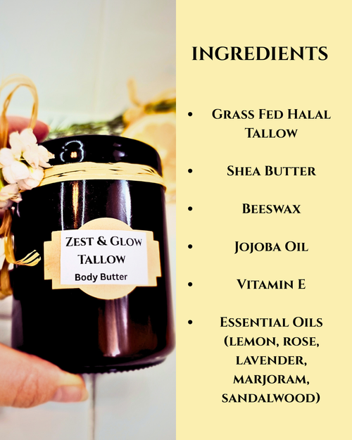 Citrus Tallow Body Butter