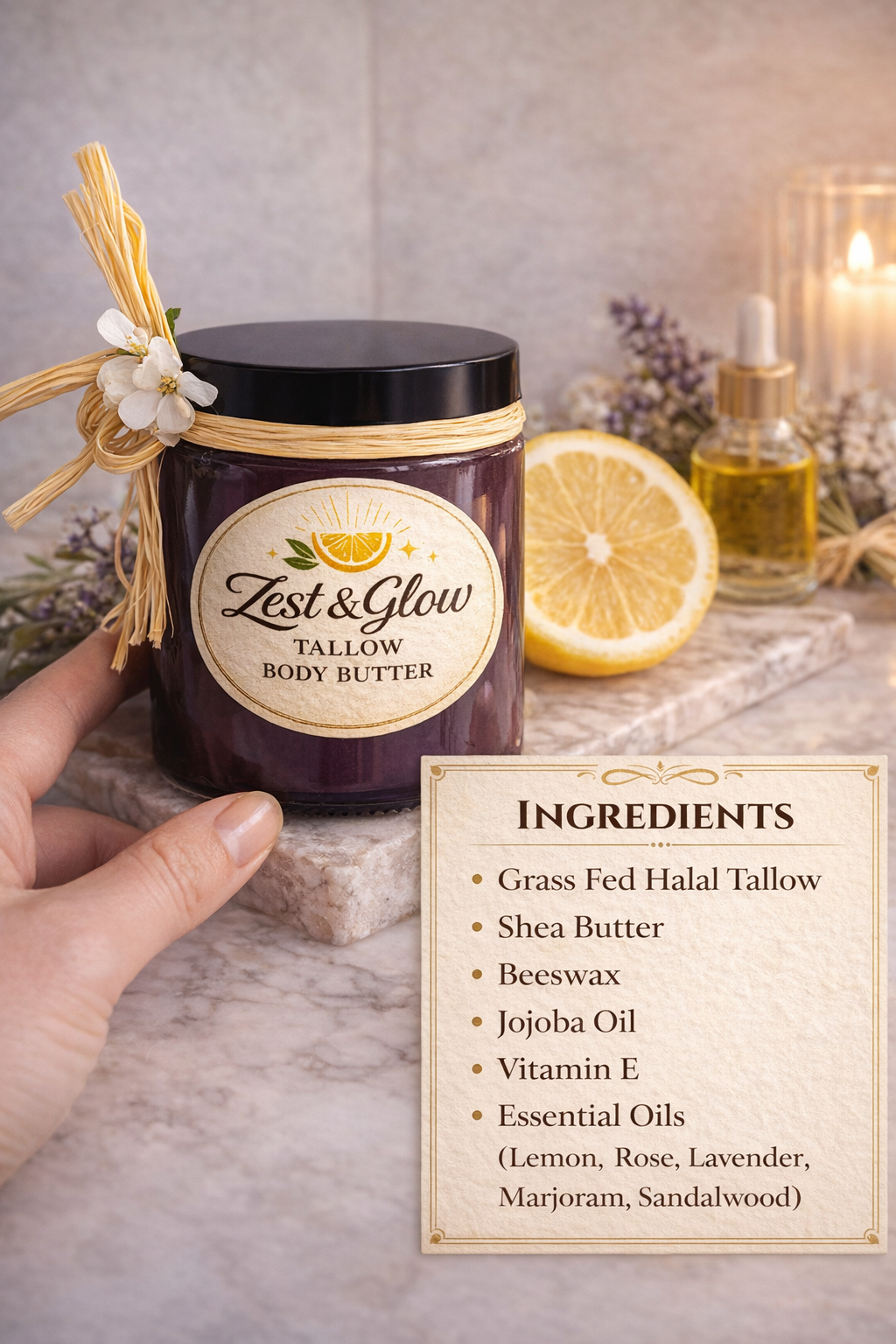 Citrus Tallow Body Butter