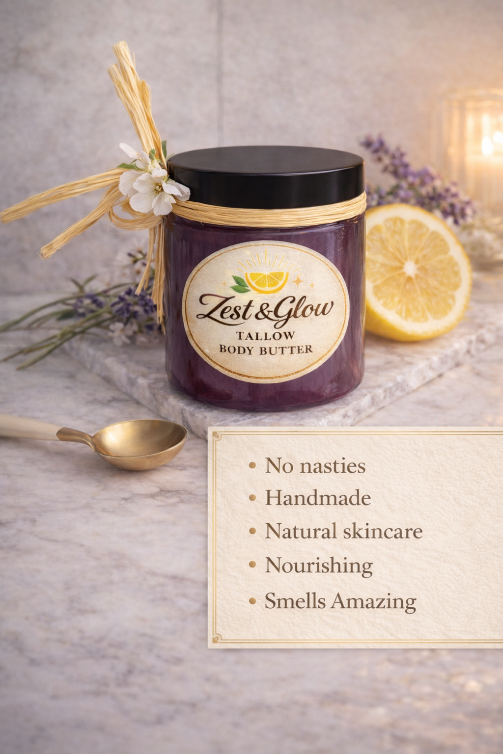 Citrus Tallow Body Butter